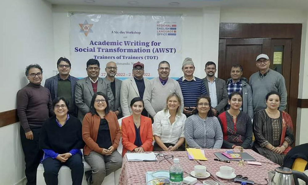 Academic Writing for Social Transformation [AWST] TOT Training